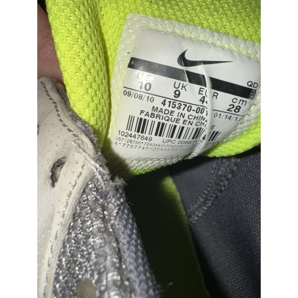 Nike Air Max Tailwind 3 (415370-001) Dark Grey Volt Size 10 Flywire